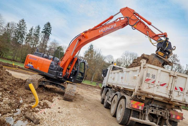 Location de matériel TP avec chauffeur Metz